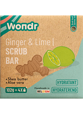 Scrub Bar ginger & lime 102g